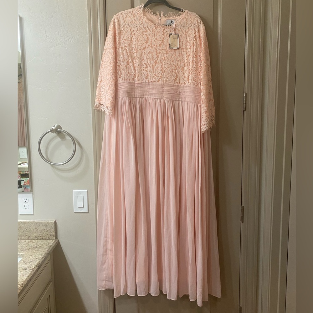 NWT blush dress 3x